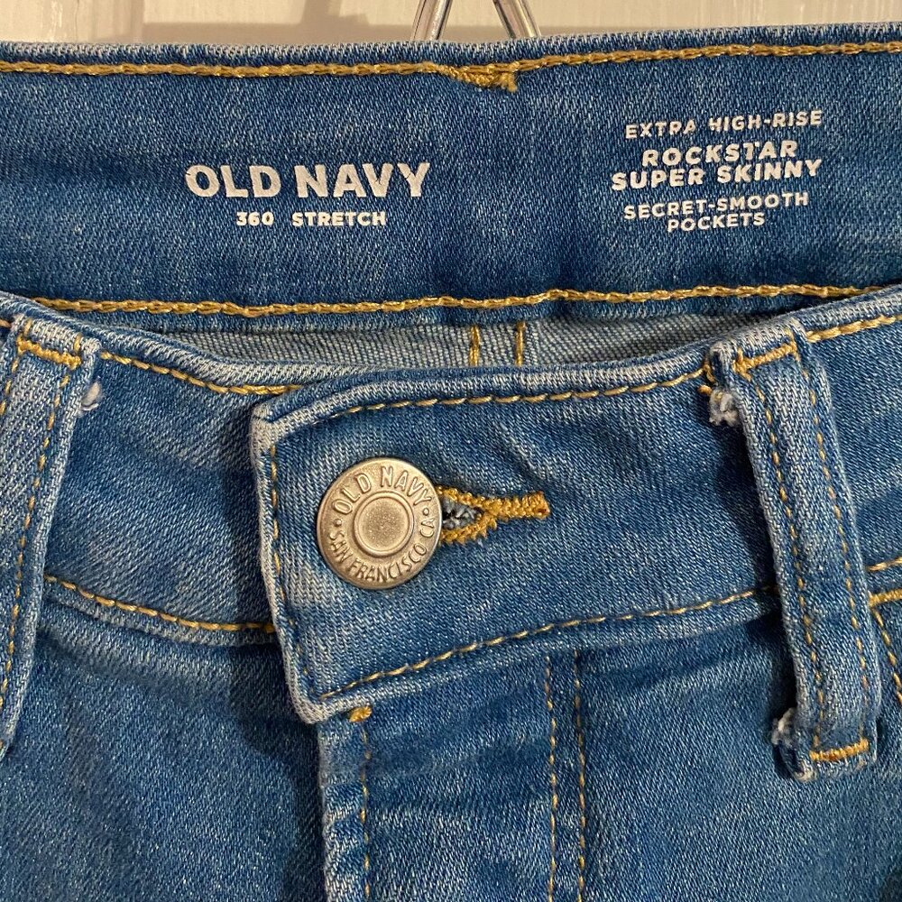 Old Navy Denim Pants-Rockstar Super Skinny-Size 4